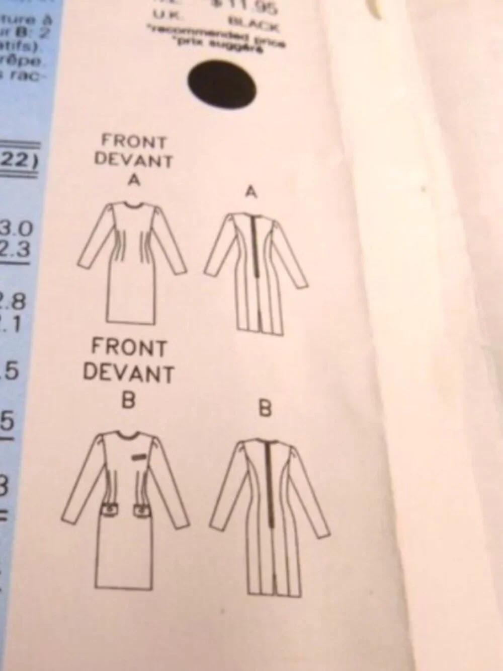 Butterick 5630 | Leslie Fay Designer Petite Sheath Dress | Sizes 6–10 UNCUT